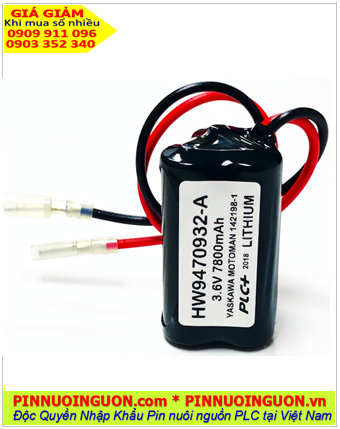 Yaskawa HW9470932; Pin nuôi nguồn Yaskawa HW9470932 lithium 3.6v _Xuất xứ NHẬT 